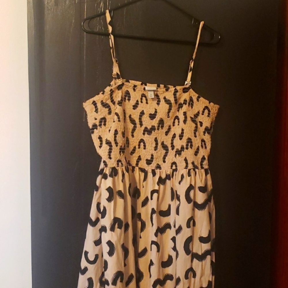 Target New day collection, smoked tube summer dress with straps xl